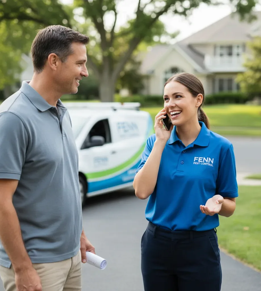 Fenn Pest Control customer support in Loudon